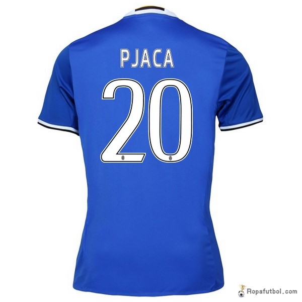 Camiseta Juventus Replica Segunda Ropa Pjaca 2016/17 Azul